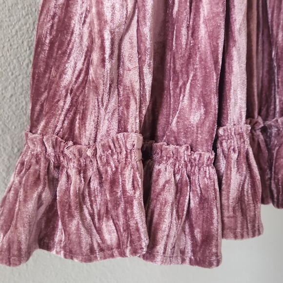 Free People Pleated Plush Swing Dress - Picture 4 of 5